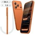thumbnail image 3 of JETech Slim Fit Case for iPhone 17 Pro Max 6.9-Inch, Camera Lens Full Protection, Soft TPU Thin Protective Phone Cover with Matte Finish (Orange), 3 of 6