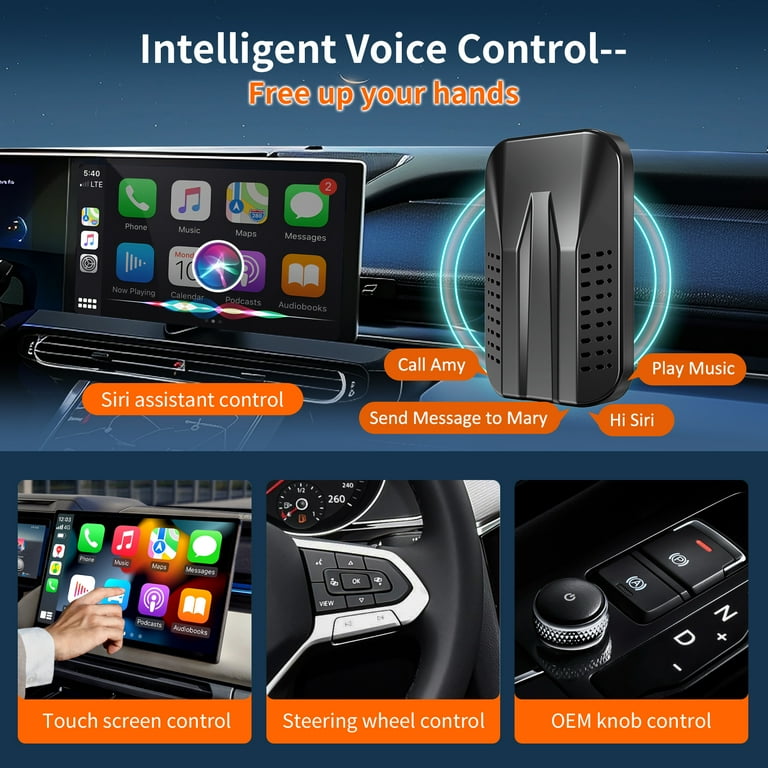 Wireless Magic Box 3.0 CarPlay AI Box Adapter for Car Stereo