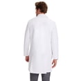thumbnail image 2 of Healing Hands Men's Lyndon Lab Coat 's Six Pocket Full Length Lab Coat - 46 Long,White, 2 of 6