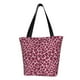 thumbnail image 1 of Balery Rose Leopard Print Bolsa de Hombro con Diseño, Bolsa Grande y Duradera, Bolsa Versátil para Compras, 1 of 6