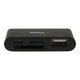 StarTech.com On-the-Go USB Card Reader for Mobile Devices - Lecteur de Cartes (MMC, SD, miniSD, microSD) - USB 2.0 – image 2 sur 6