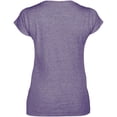 thumbnail image 4 of Gildan Ladies Soft Style Short Sleeve V-Neck T-Shirt, 4 of 5