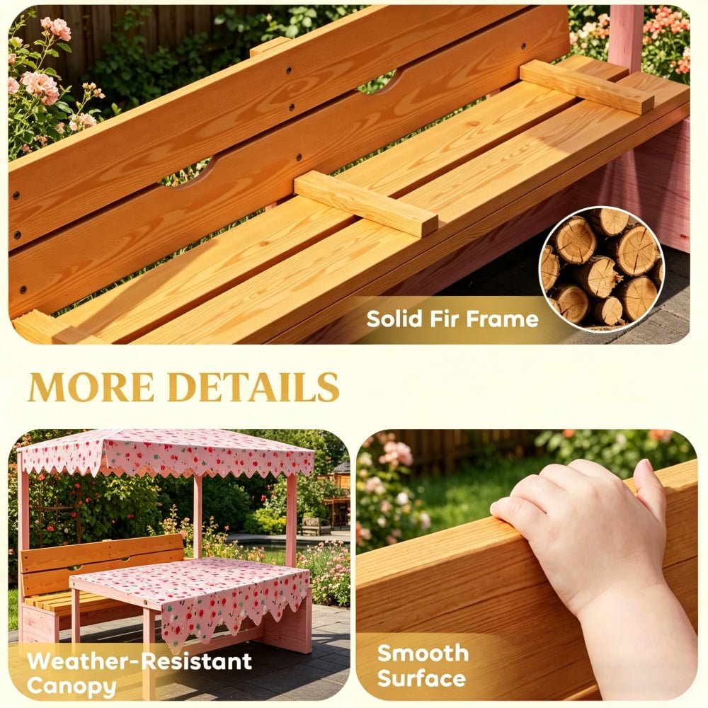 Wooden Sandbox