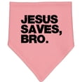 thumbnail image 2 of Inktastic Jesus Saves, Bro. Baby Bandana Bib, 2 of 4