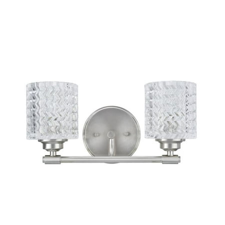 Aspen Creative 62057 Two Light Metal Bathroom Vanity Wall Aspen Creative 62057 Two Light Metal Bathroom Vanity Wall Fixture 14 1