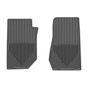 WeatherTech All-Weather Floor Mats compatible with Jeep Wrangler 2-Door, Wrangler Unlimited 4-Door - 1st Row (Driver & Passenger), Black