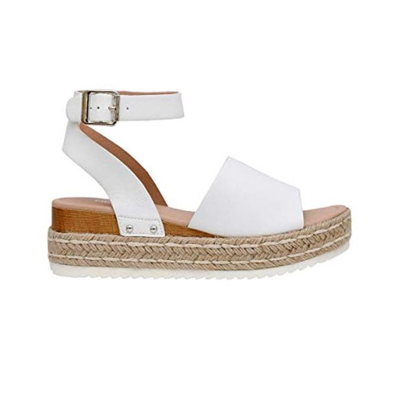 CUSHIONAIRE Women's Miranda Espadrille Wedge Sandal