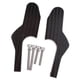thumbnail image 5 of 2 extensiones de reposapiés para motocicleta, reposapiés de pasajero con tornillos de montaje para Negro, 5 of 9