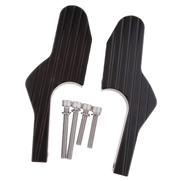 Extensiones de Montaje de pedales Cola 1 par 125ie Negro