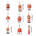 thumbnail image 3 of CIYISON Festive Blessing Wind Chimes Pendant 2024 Dragon New Year Decoration for Car Home, 3 of 14