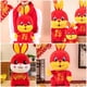 thumbnail image 5 of FELTECHELECTR 2 piezas de peluche de conejo de juguete El año del conejo Adorable muñeco de animal de peluche Conejo, 5 of 5
