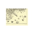 thumbnail image 2 of Historic City Map - Boston Massachusetts - Derving 1722 - Vintage Wall Art, 2 of 4