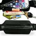 thumbnail image 2 of Gear Beast Running Belt Fanny Pack Waist Bag, ID Key And Hydration Holder, Slim Adjustable Sport And Travel Pack Holds Cell Phones Including iPhone X Xr Xs Max 8 7 6s 6 Plus Galaxy S8 S9 Plus Note 9 8, 2 of 6