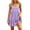 A-Purple, variant on Josdec Women's U-Neck Spaghetti Strap Tiered Mini Dresses Loose Casual Sleeveless Backless Ruffle Hem for Summer Beach Vacation Wear S–XXL
