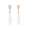 E, variant on Yoursfs Long Dangle Pearl Earrings Gold Plated Wedding Prom Elegant Dangling Faux Pearl Clip on Earrings for Women Non Pierced Ears Jewelry Gifts