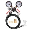 thumbnail image 2 of Dual Gauge Keg CO2 Regulator Precise Pressure Control High Quality Materials, 2 of 6