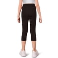 thumbnail image 4 of Sweet Hearts 3-Pack Girls Capri Leggings- Elastic Waist Capris for Girls Pants Tween Girls Clothes Clothing Made in USA, 4 of 6