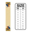 thumbnail image 4 of Small Yellow Flower Table Flag Plant Table Runner Family Kitchen Living Room Holiday Party Tables Runners For Tables ration, 4 of 5
