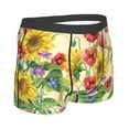thumbnail image 3 of Bingfone Sunflower Cornflower Poppy Men'S Underwear - Casual Stretch Boxer Briefs-X-Large, 3 of 9
