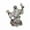 #11 White, variant on Stijggn Halloween Figurines Halloween Decorations Small Scary Ghost Figurines Halloween Ghost for Indoor Home Table Centerpieces Party Kitchen Tabletop