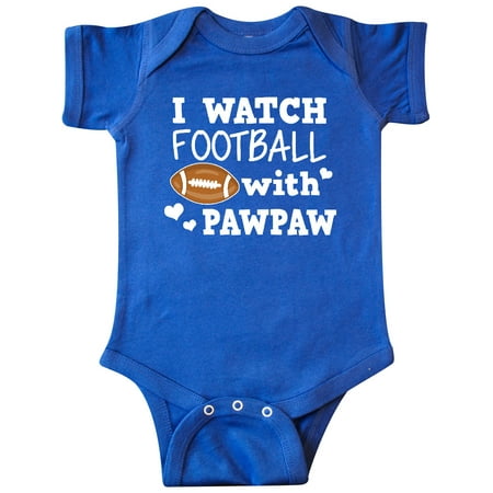 

Inktastic I Watch Football with My Pawpaw Gift Baby Boy Bodysuit