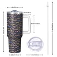 thumbnail image 2 of Modern 40oz Tumbler– Stainless Steel Insulated Tumbler with Handle and Straw, Large Capacity Travel Cup for Hot & Cold Drinks, 2 of 7