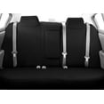 thumbnail image 2 of CalTrend Rear Solid Back & 40/60 Cushion Cordura Seat Covers for 2000-2003 Ford F-150 - FD136-01CC Black Insert with Black Trim, 2 of 3