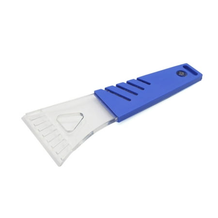 Blue Portable Auto Vehicle Windshield Snow Ice Shovel Scraper Cleaning