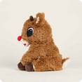 thumbnail image 2 of Warmies Rudolph Stuffed Animals Plush Brown, 2 of 4