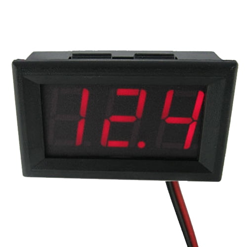 Motorcycle DC 10-150V Digital Voltmeter Tester Battery Moniter Gauge R8E1 Motorcycle DC 10-150V Digital Voltmeter Tester Battery Moniter Gauge R8E1