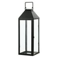thumbnail image 2 of SAFAVIEH Ruane Black Iron Outdoor Hanging Lantern (Set of 2), 2 of 7