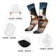 thumbnail image 5 of Balery Playful Smile Cute Dog Calcetas Largas con Estampado para Hombre y Mujer – Suaves y Transpirables, Talla Única (US 5-11), 5 of 6