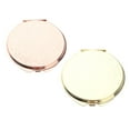 thumbnail image 5 of Cosmetic Folding Portable Pocket Mirror Double-sided Round Mirror Golden, 5 of 6