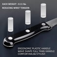 thumbnail image 5 of Akatsuki Steak Knives Set of 8 Serrated Kitchen Steak Knife 4.5-inch Stainless Steel Dinner Knife Dishwasher Safe, 5 of 9