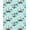 Blue, Pattern 2, variant on ODIKA 4'x6' Machine Washable Non-Slip Area Rug, Nautical Stars and Shells for Beachy Vibes High Traffic Rug, Turquoise, 341569