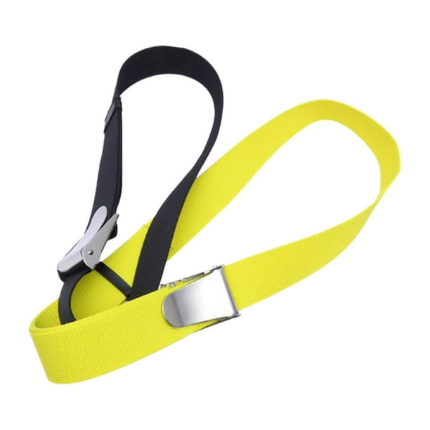 Duiken Gewichtsriem Snelsluiting Uitrusting, Snorkelen Tailleriem voor Training, Amarillo 18 m
