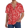 thumbnail image 3 of Haiem Beef Men's Casual Shirts Short Sleeve Button Down Shirts Fashion Textured Summer Beach Shirt-Medium, 3 of 7