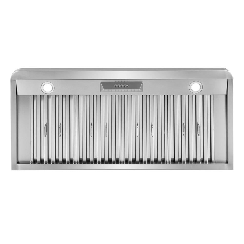 Pemberly Row 48 in. Ducted Under Cabinet 500 CFM Stainless Steel Range Hood