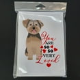 thumbnail image 3 of Yorkie Chocolate #2 so Loved Greeting Cards and Envelopes Pack of 8 7 in x 5 in, 3 of 3