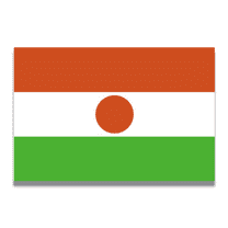Magnet Me Up Niger Nigerien Flag Vinyl Automotive Magnet Decal, 4x6 Inches