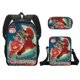 thumbnail image 3 of 2026 Metamorphosis of Youth TurningRed Anime Student Schoolbag Polyester Single Layer Pencil Bag Small Shoulder Bag Three-piece Set, 3 of 5