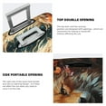 thumbnail image 3 of Rateoe Floral Fox Printed Luggage Cover, Suitcase Protector Fits 18-32 Inch Luggage-Small, 3 of 7