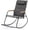 Black, variant on Outdoor Rocking Chair, 450lbs Capacity Portable Outdoor Rocker with Hard Armrests, All Weather Porch Rocker for Garden, Living Room, Patio, Lawn