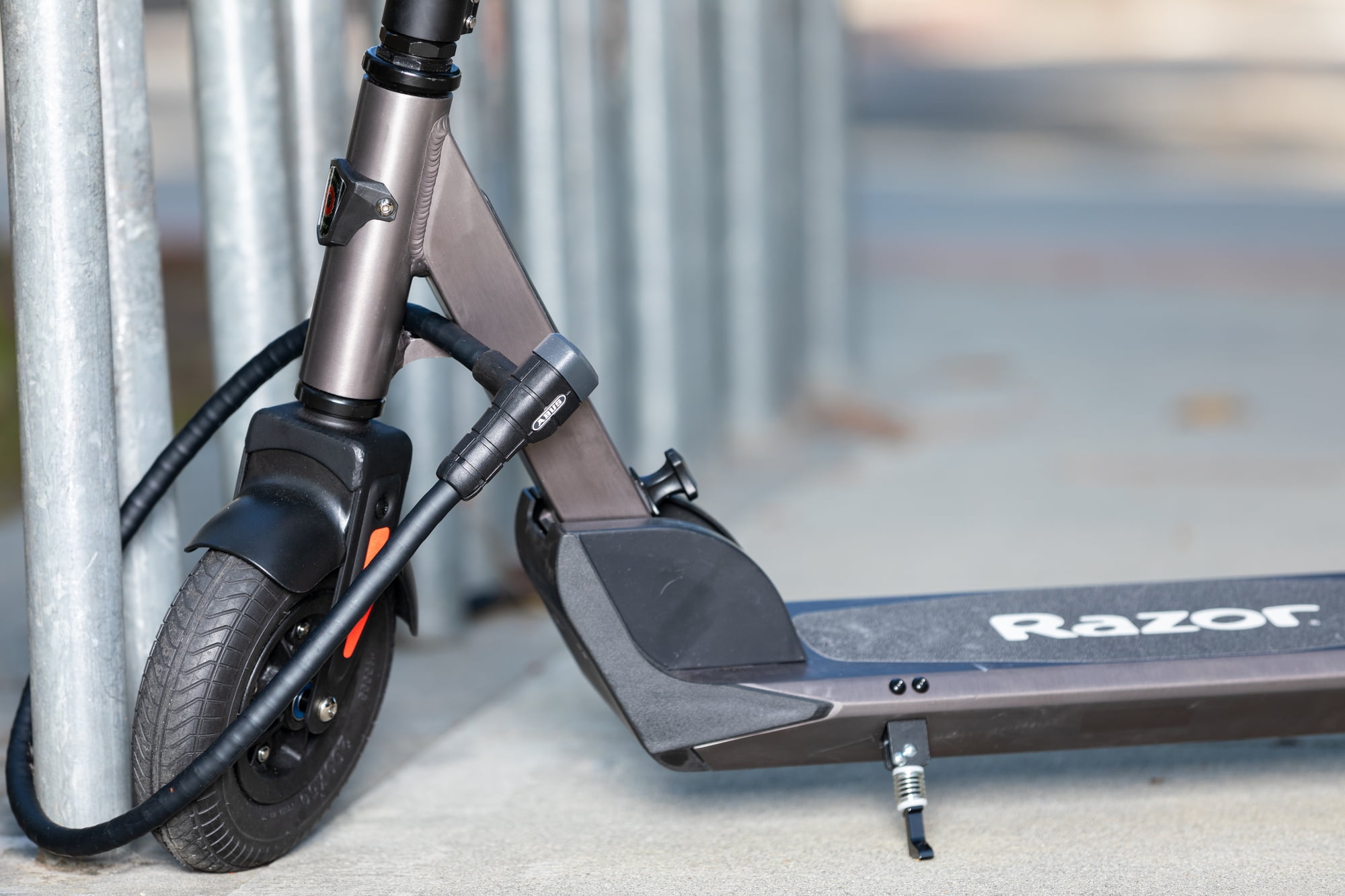 Razor E Prime III Commuting Folding Electric Scooter for Adults up to 220 lbs., Up to 18 mph & 15-mile Range, 8" Pneumatic Front Tire, 250W Hub Motor Rear-Wheel Drive, Lightweight, 36V Lithium-Ion