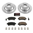 thumbnail image 3 of PowerStop Rear Z23 Evolution Sport Carbon-Fiber Ceramic Brake Pad and Drilled & Slotted Rotor Kit Fits: Select Models K7314, 3 of 10