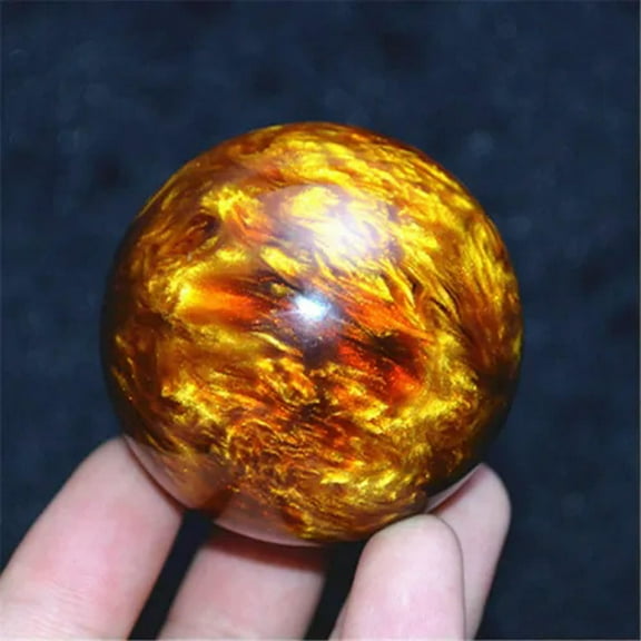 K-KED Genuine Golden Black Coral Sea Willow cure the handball Ball 50MM