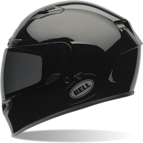 Bell Qualifier DLX Full-Face Motorcycle Helmet (Solid Black, X