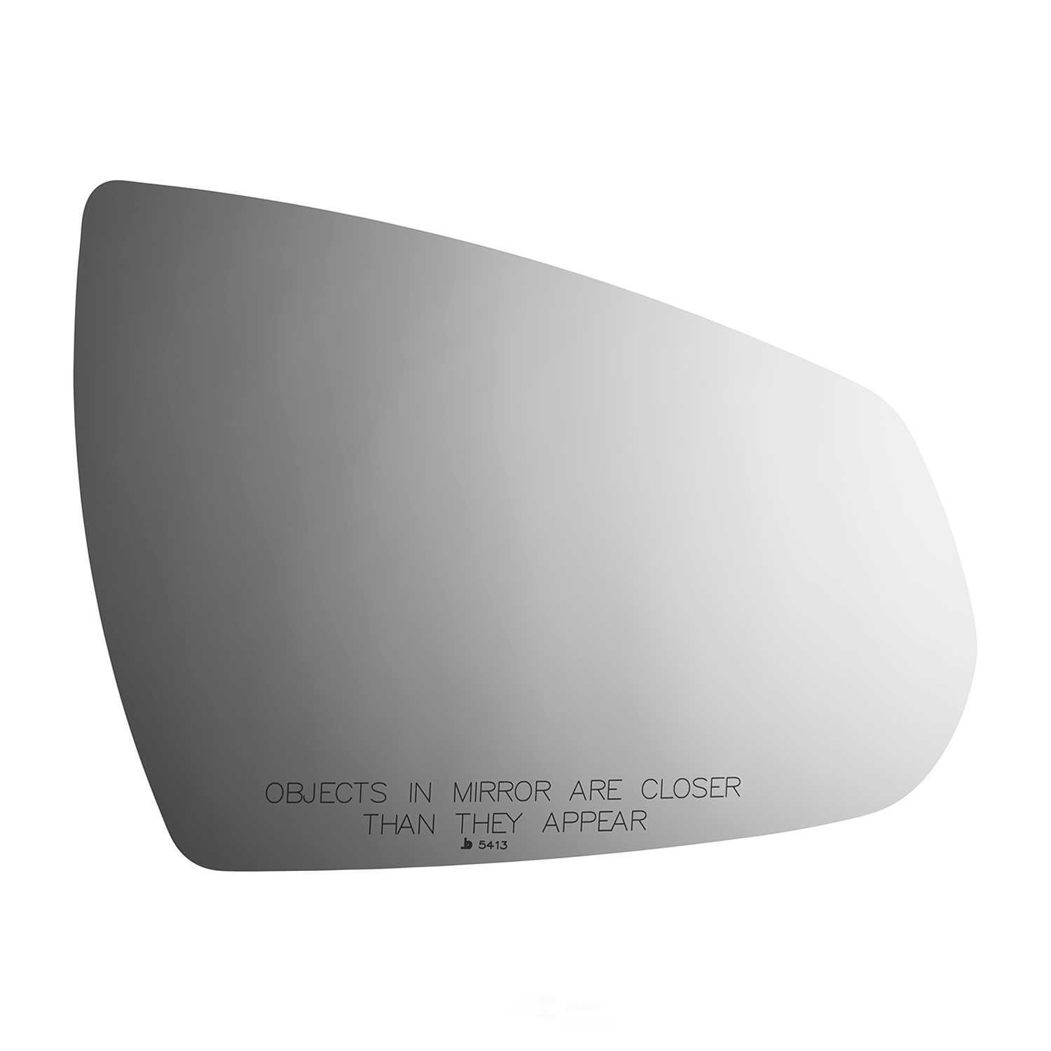 Burco Side View Mirror Replacement Glass - Clear Glass - 5413
