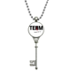 thumbnail image 1 of Team individual Search Colgante Collar Vintage Llavero Plata Joyas Unbranded M, 1 of 3
