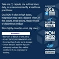 thumbnail image 2 of Life Extension Magnesium Caps, 500 mg, magnesium oxide, magnesium citrate, magnesium succinate, heart health, healthy bones, metabolism support, 100 vegetarian capsules, 2 of 10